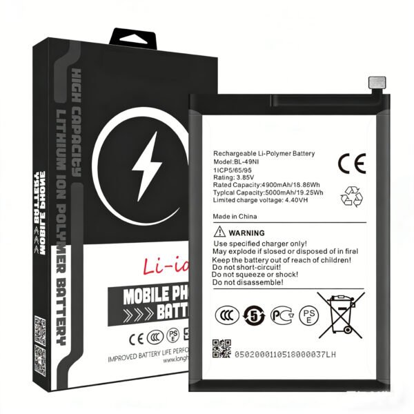 3.85V BL-49NI Replacement Battery For Itel A60 Brand new mobile phone replacement batteries