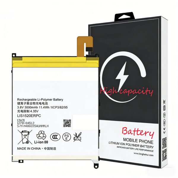 3.8V 3000mAh/ Mobile Phone Battery LIS1520ERPC For SONY XL39h/XL39/C6833/XperiaZ Ultra