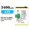 3.85V 3400mAh B-E9 original Mobile Phone Battery For VIVO X23