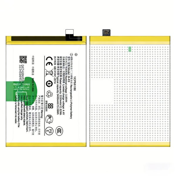 3.85V 3400mAh B-E9 original Mobile Phone Battery For VIVO X23