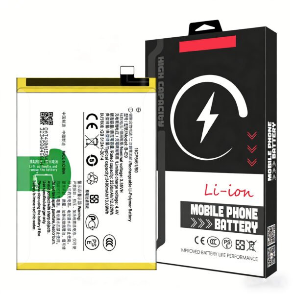 3.85V 3400mAh B-E9 original Mobile Phone Battery For VIVO X23