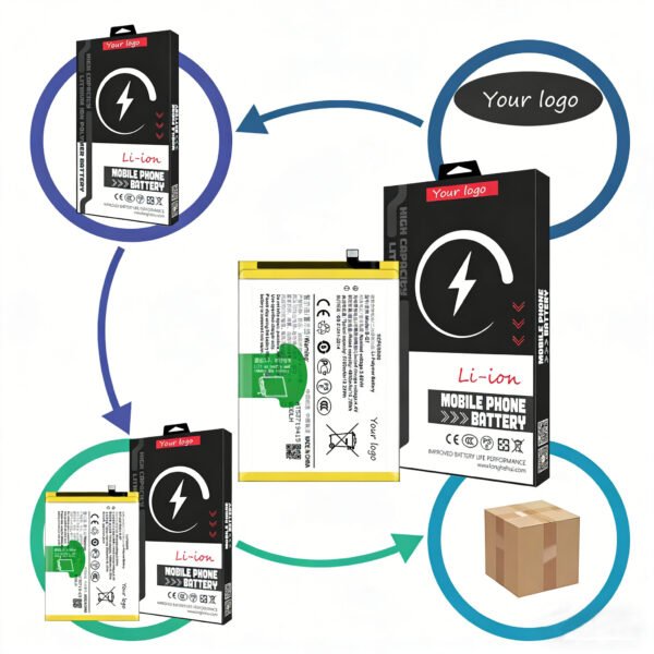 3.85V 3400mAh B-E9 original Mobile Phone Battery For VIVO X23