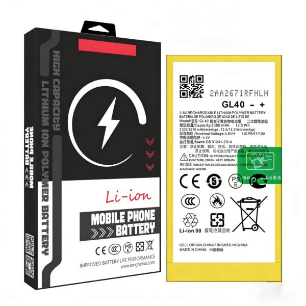 4.4V 3300mAh Motorola GL40 Replaceable and rechargeable lithium polymer batteries