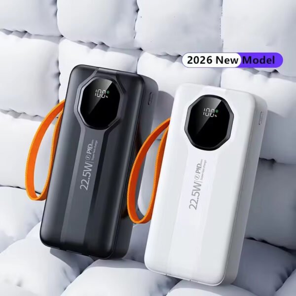 40000mah 22.5w Fast Charging High Capacity Portable Mobile Charger Trending PD Powerbank