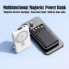 10000mAh Wireless Mini Power Bank High Capacity Type-C Input Fast Charging Portable Magnetic Charger for Phone